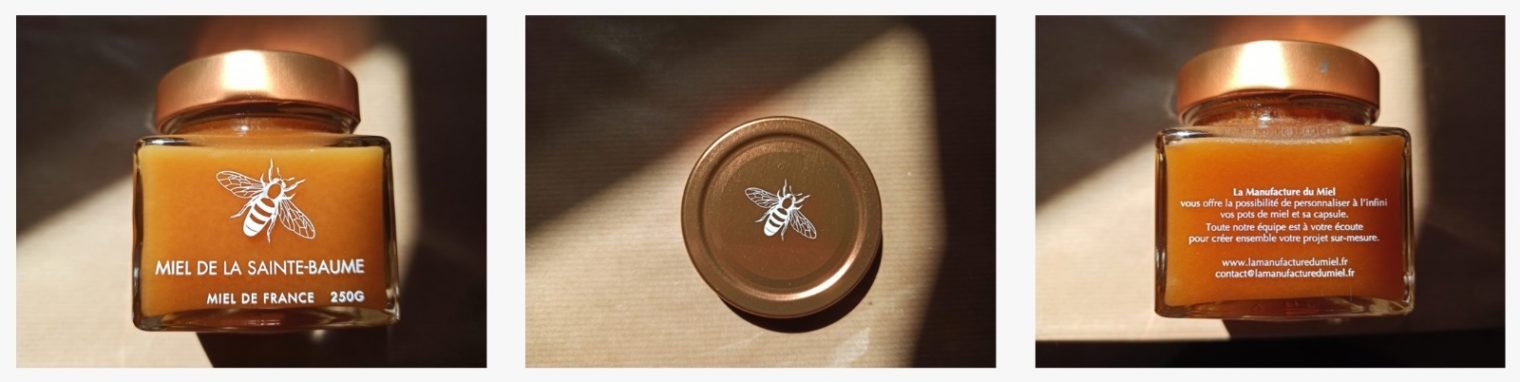 Pot de miel Made in France personnalisable - Nos miels – Atelier Box
