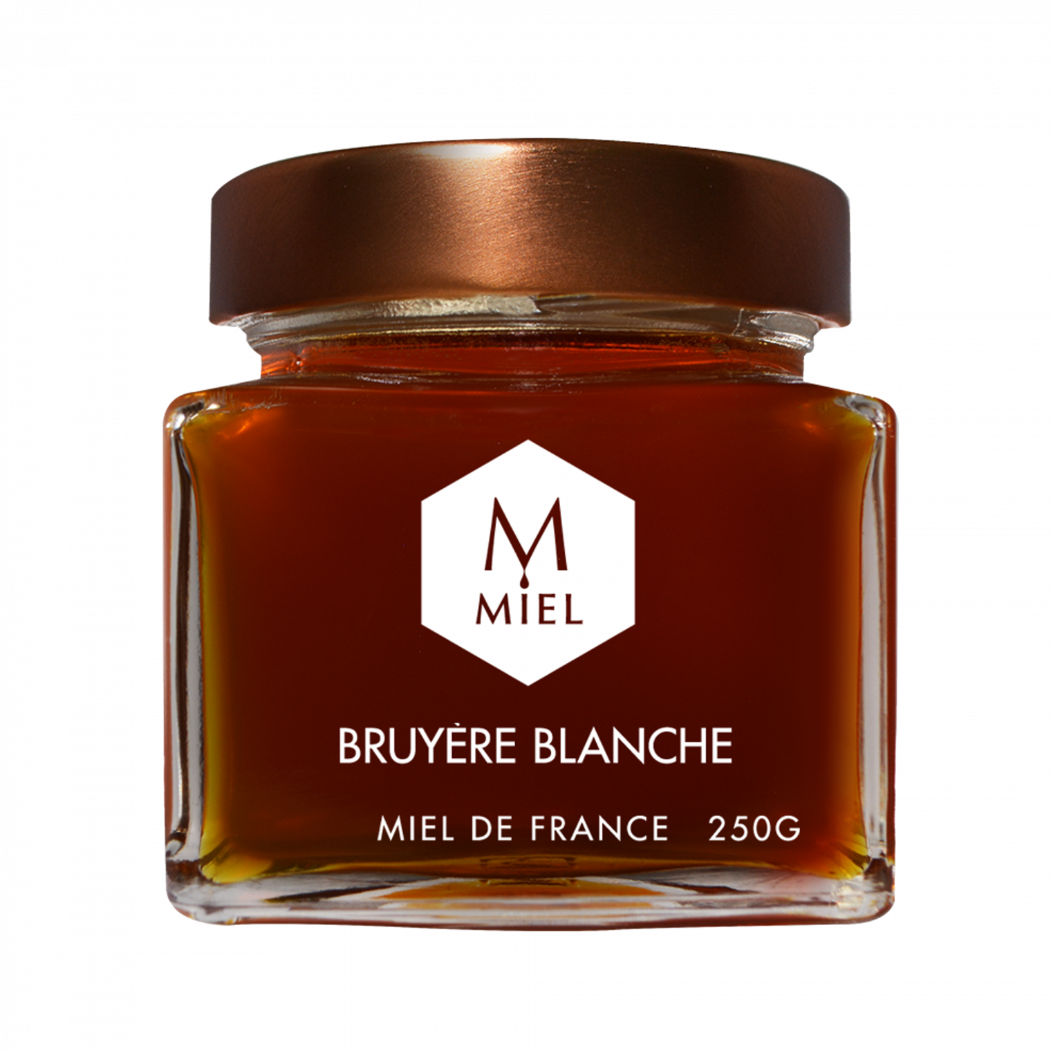 Coffret Miel de bruyère blanche - Miel de bruyère cendrée 2x150g + cuillère